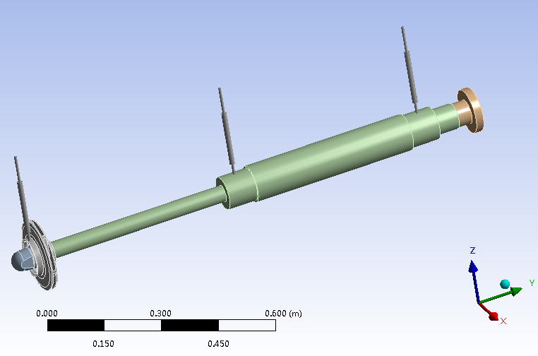 <img>Imported geometry and new springs