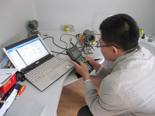 <img>Calibration of the differential pressure transducer